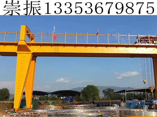 75吨吊钩龙门吊施工